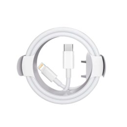 Kabel 1m Alogy szybki przewód USB-C Type C na Lightning PD 20W Biały