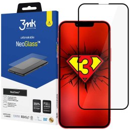 Szkło 3mk NeoGlass 8H do Apple iPhone 13 Mini Black