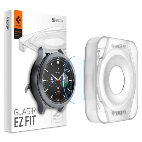 Szkło hartowane x2 Spigen Glas.tR "EZ FIT" do Samsung Galaxy Watch 4 Classic 42mm