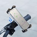 Uchwyt rowerowy na kierownicę Baseus Quick do telefonu smartfona na skuter motor czarny