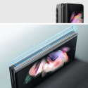 2-Pak Szkło hartowane Spigen Glass FC + Folia Hinge do Samsung Galaxy Z Fold 3