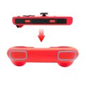 2x Uchwyt HandGrip do kontrolera Pad Joy-Con Nintendo Switch Czerwony i Niebieski