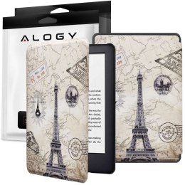 Etui obudowa Alogy Smart Case do Kindle Paperwhite 5/ V 11 Gen Wieża Eiffla