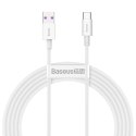 Kabel 2m Baseus Superior Series USB do USB-C Type C 66W Biały