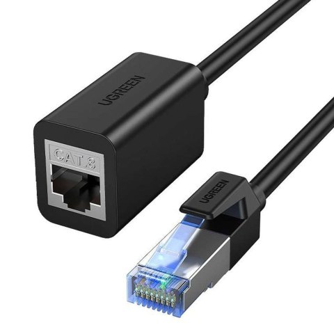 Kabel sieciowy UGREEN NW192 przedłużacz Ethernet RJ45, Cat. 8, S/FTP, 2m (czarny)