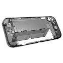 Mocne etui ochronne Alogy wstrząsoodporne do Nintendo Switch OLED Czarne