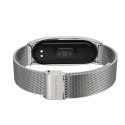 Pasek MilaneseBand do Xiaomi Mi Smart Band 5/6/6 NFC Silver