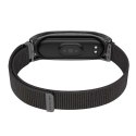 Pasek Nylon do Xiaomi Mi Smart Band 5/6/6 NFC Black