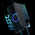 Powerbank Joyroom mocny 4-portowy JR-QP190 10000mAh 20W Black