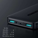 Powerbank bateria Joyroom JR-T012 2x USB + microUSB + USB-C 10000mAh Black