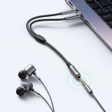 UGREEN AV192 Rozdzielacz audio AUX słuchawki + mikrofon do kabel mini jack 3.5mm (szary)