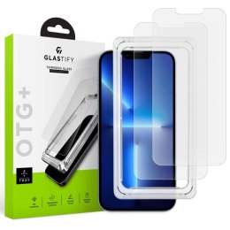 2x Szkło hartowane Glastify OTG+ do Apple iPhone 13/ 13 Pro