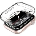 Etui Spigen Liquid Crystal do Apple Watch 4/5/6/7/SE (44/45mm) Crystal Clear