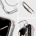 Etui Spigen Liquid Crystal do Apple Watch 4/5/6/7/SE (44/45mm) Crystal Clear