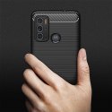 Etui TPUCarbon do Motorola Moto G60 Black