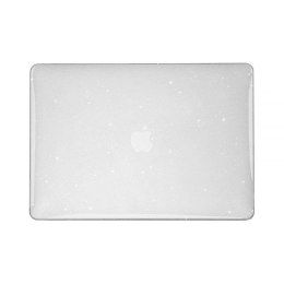 Etui obudowa z brokatem SmartShell Case do Macbook Air 13 2018-2020 Glitter Clear