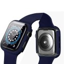 Etui z szkłem Defense360 do Apple Watch 7 45mm Clear