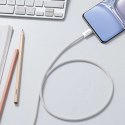 Kabel 1m Baseus Dynamic USB-C do USB-C 100W 480 Mbps Biały