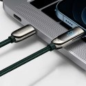 Kabel 2m Baseus Display PD 20W USB-C Type C do Lightning do iPhone Zielony