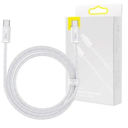 Kabel 2m Baseus Dynamic USB-C do USB-C 100W 480 Mbps Biały