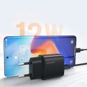 Ładowarka sieciowa Joyroom L-2A123 2x USB QC 3.0 2.4A 12W Czarna