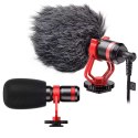 Mikrofon Shotgun APEXEL APL-MIC01 do smartfona kamery aparatu GoPro