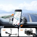 Mocny uchwyt samochodowy na telefon Joyroom JR-ZS283 Car Mount na kokpit szybę Black