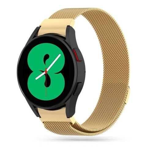 Pasek MilaneseBand "2" do Samsung Galaxy Watch 4 40/42/44/46mm Gold