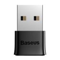 Adapter Baseus 7w1 odbiornik Bluetooth USB 5.0 20m do komputera PC Czarny