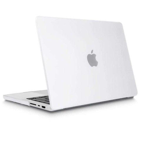 Etui Alogy Hard Case do Apple Macbook Pro 14 2021 A2442 Matowy Biały