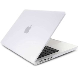 Etui Alogy Hard Case do Apple Macbook Pro 14 2021 A2442 Matowy Biały