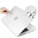 Etui Alogy Hard Case do Apple Macbook Pro 14 2021 A2442 Matowy Biały