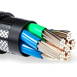 Kabel Alogy Lightning do AUX mini jack 3.5mm 100cm Czarny