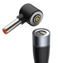 Kabel magnetyczny Baseus Zinc Magnetic, USB-C do wtyk DC 4x1,7mm, 100W, PD, 2m, kątowy (czarny)