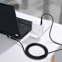 Kabel magnetyczny Baseus Zinc Magnetic, USB-C do wtyk DC 7,9x5,5mm, 100W, PD, 2m, kątowy (czarny)