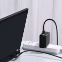 Kabel magnetyczny Baseus Zinc Magnetic, USB-C do wtyk DC 7,9x5,5mm, 100W, PD, 2m, kątowy (czarny)
