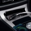 Ładowarka samochodowa Baseus Share Together Fast z gniazdem zapalniczki, USB + USB-C, 120W (szara)