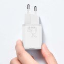 Ładowarka sieciowa zasilacz Baseus Super Si USB-C Type C PD 25W Biała