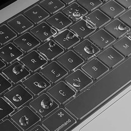 Nakładka ochronna Alogy silikonowa na klawiaturę do Apple Macbook Pro 14/16 M1 2021 Przezroczysta