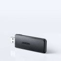Adapter USB 3.0 zewnętrzna karta sieciowa WiFi UGREEN CM492 Dual-band 2,4/5GHz Czarny