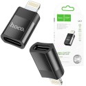 Adapter przejściówka Hoco UA17 USB-C Type C - Lightning Black