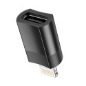 Adapter przejściówka Hoco UA17 USB-C Type C - Lightning Black