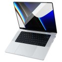 Szkło hartowane Spigen Glass FC do Apple Macbook Pro 16 2021 Black