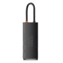 Adapter HUB przejściówka Baseus Lite Series USB-C 2x USB 3.0 4K SD/TF Black