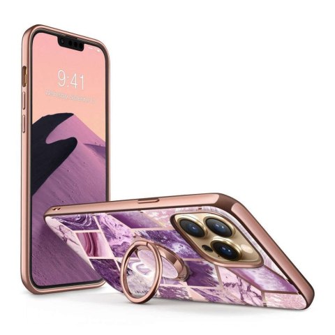 Etui Supcase IBLSN Cosmo Snap do Apple iPhone 13 Pro Marble Purple