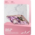 Etui Supcase IBLSN Cosmo Snap do Apple iPhone 13 Pro Marble Purple