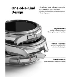 Etui nakładka Ringke Slim 2-pack do Samsung Galaxy Watch 4 Classic 42 mm Clear & Black