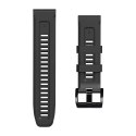 Pasek sportowy Iconband do Garmin Fenix 3 / 5X / 3HR / 5X Plus / 6X / 6X Pro / 7X Black