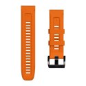 Pasek sportowy Iconband do Garmin Fenix 3 / 5X / 3HR / 5X Plus / 6X / 6X Pro / 7X Orange