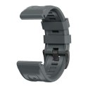 Pasek sportowy Iconband do Garmin Fenix 3 / 5X / 3HR / 5X Plus / 6X / 6X Pro / 7X Steel Grey